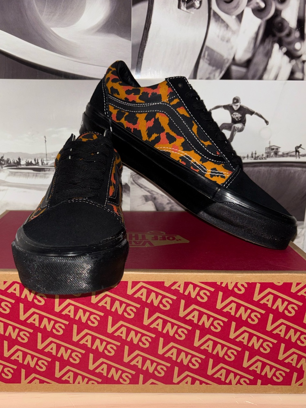 Vans LX Old Skool Leopard Multiple Sizes